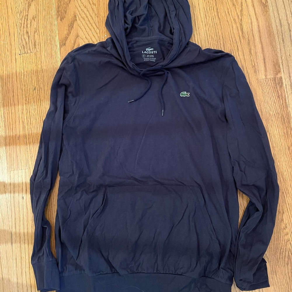 Lacoste Men's Dark Blue Hoodie